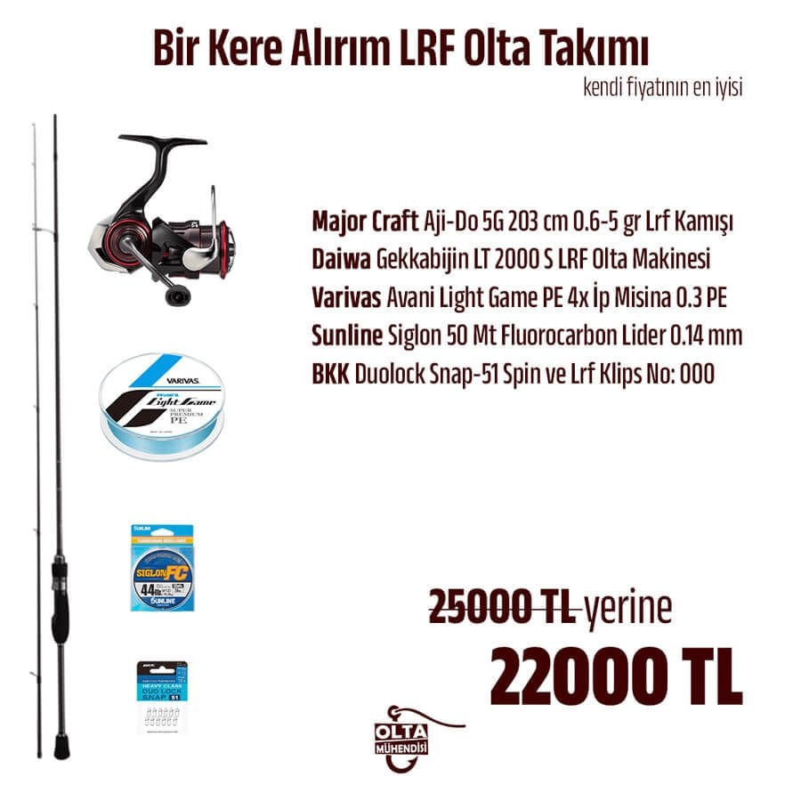 Bir Kere Alırım LRF Olta Takımı