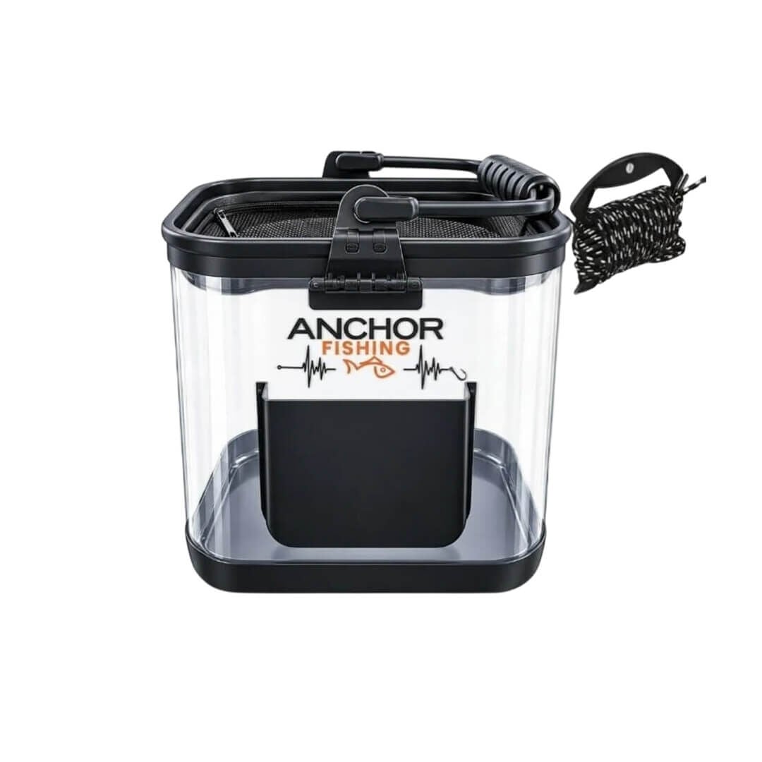 Anchor Şeffaf Katlanır 24 Cm Yaşatma Kovası
