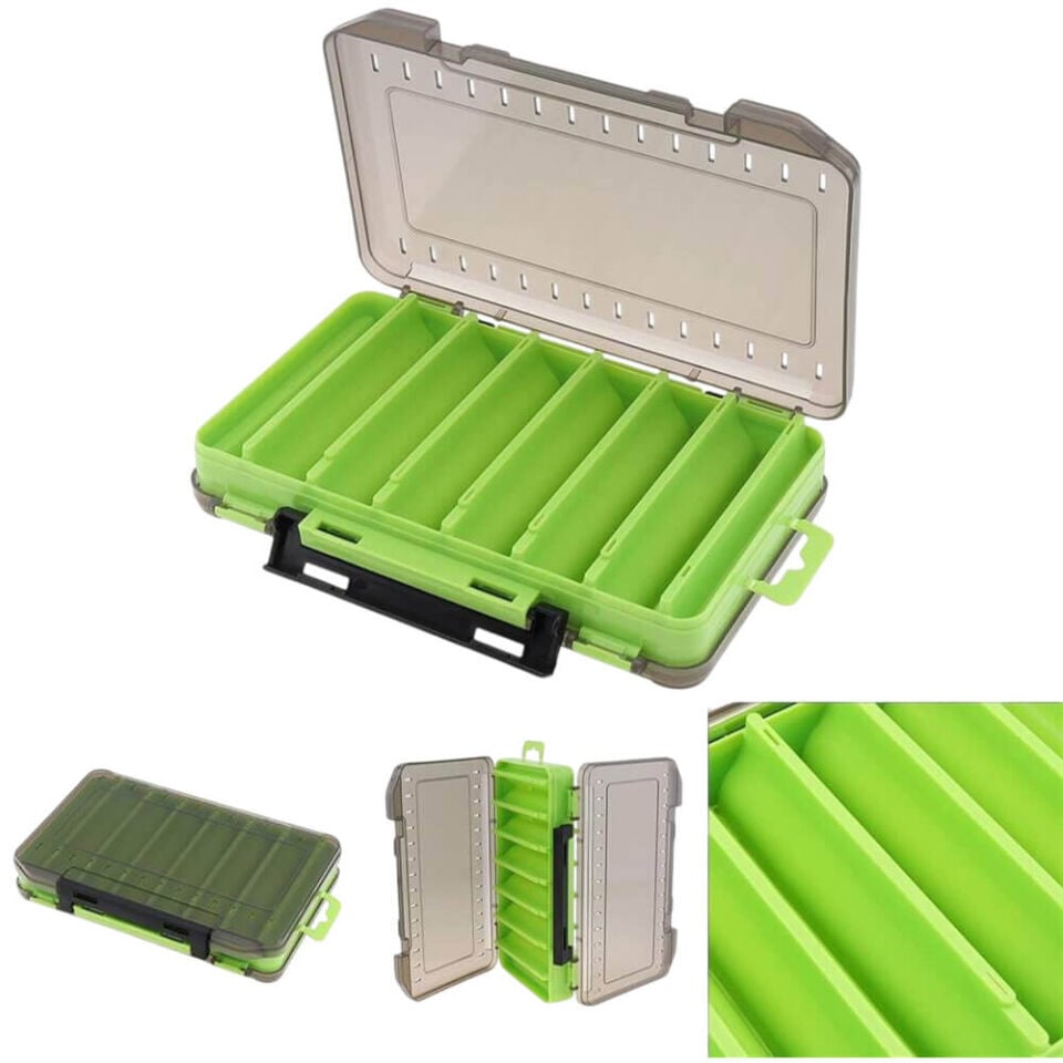 Shufa 10.5 Cm Çift Taraflı Maket Yem Kutusu - Yeşil