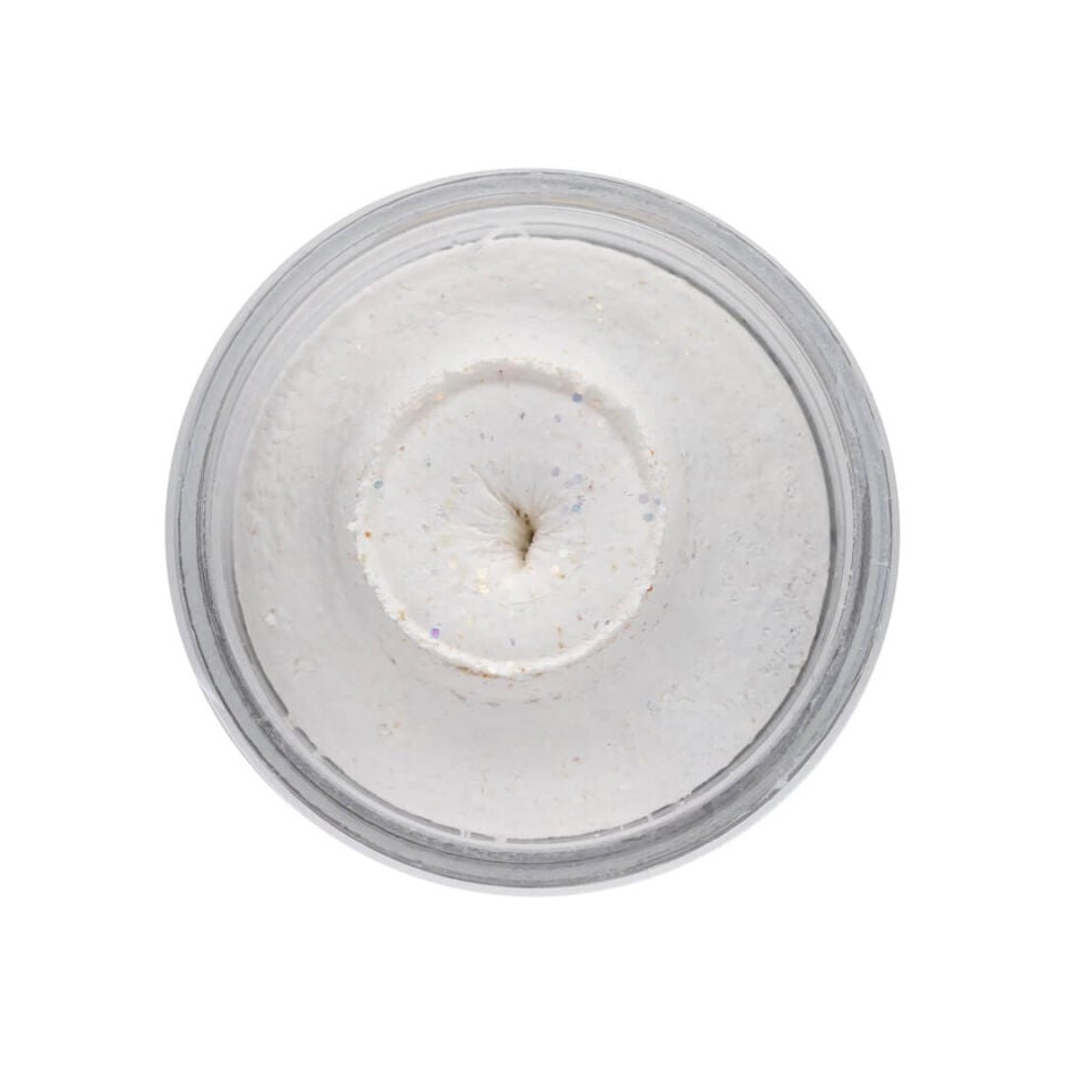 Berkley Powerbait Natural Scent Glitter Fish Pellets Hamur Yem - White