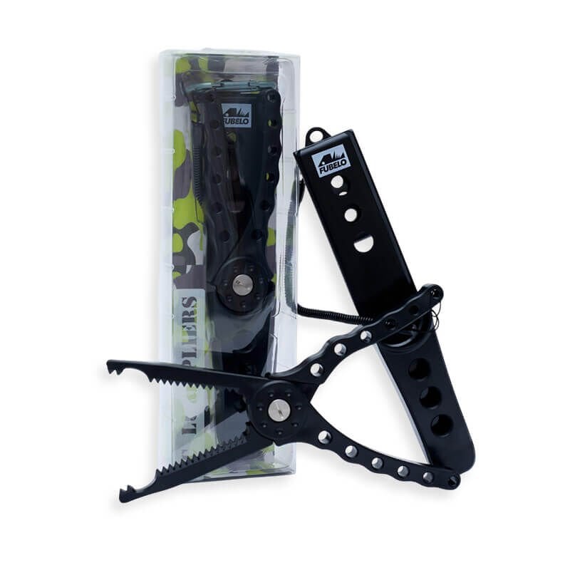 Fubelo Marines Profesyonel Balık Tutucu Lrf Maşası - Siyah