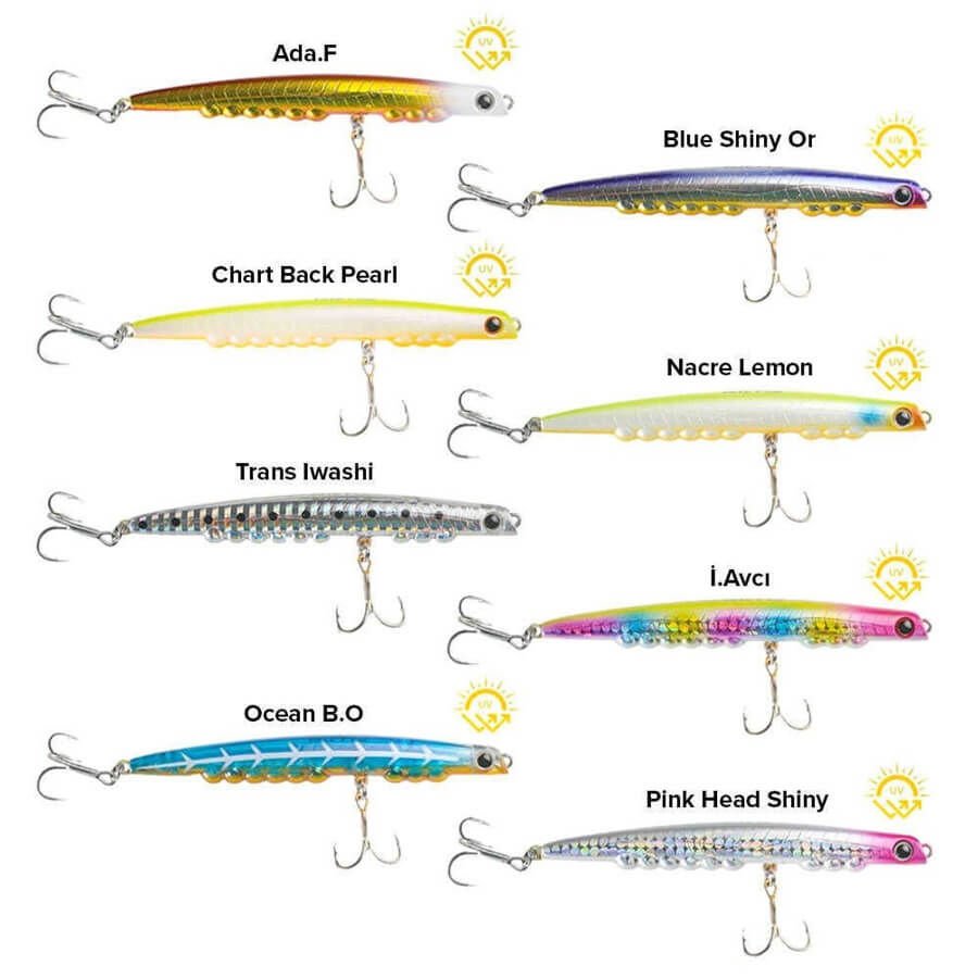 Fujin Haralomba 9.5 cm 8 gr Sinking Maket Yem