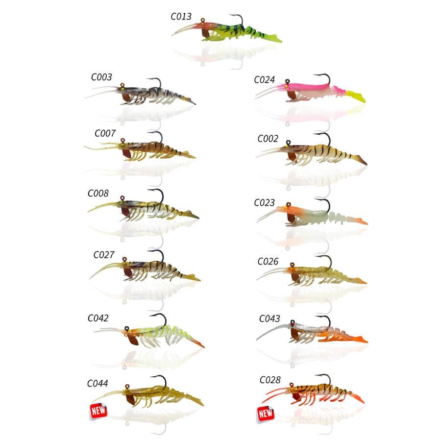 NaniwaOsakaShi Caridina Shrimp 7.62 cm 6.5 gr Silikon Karides Yem C027