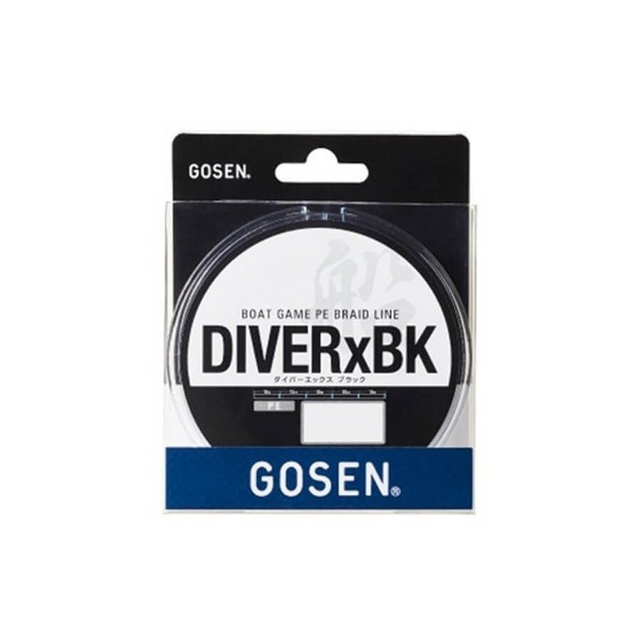 Gosen Diver-X BK Bot Game PE 4 Örgü 300 mt Siyah İp Misina