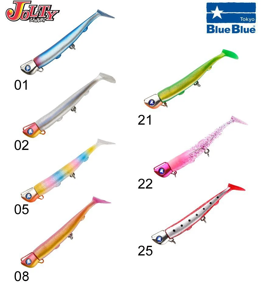 BlueBlue Jolty Silikon & 22G Jighead - Hızlı Kargo