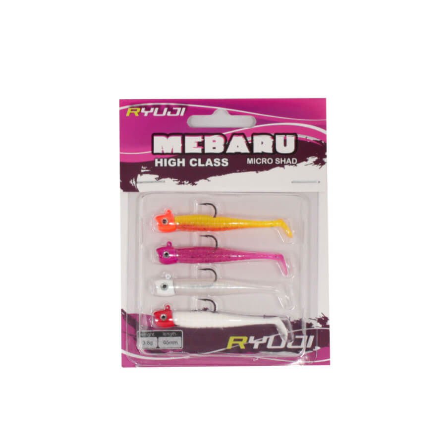 Ryuji Mebaru Micro Shad 6.5 cm 3.8 gr Sky Mix Silikon Yem