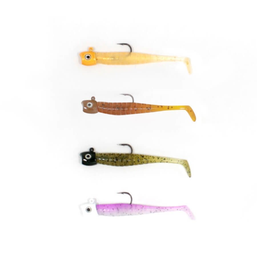 Ryuji Mebaru Micro Shad 6.5 cm 3.8 gr Naturel Mix Silikon Yem