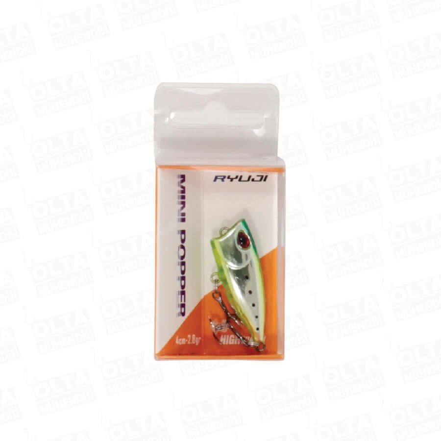Ryuji Mini Popper 4 Cm 2.8 Gr Maket Yem