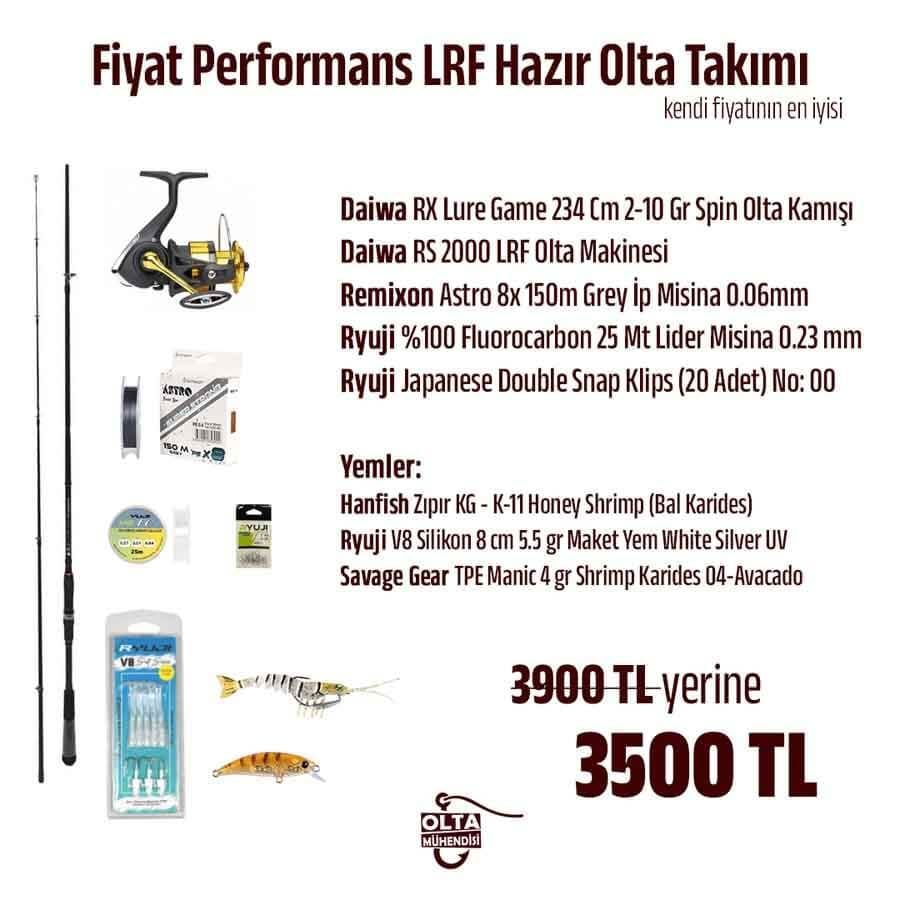 Fiyat Performans LRF Hazır Olta Takımı