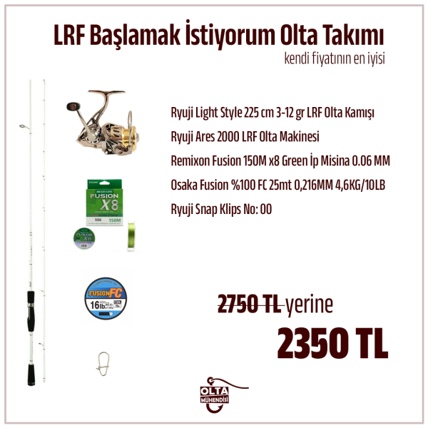 LRF'ye Başlamak İstiyorum LRF Olta Takımı