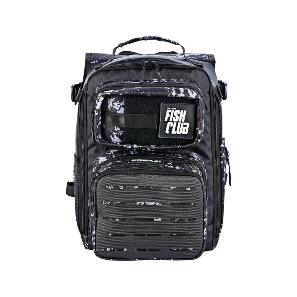 Fujin ProAji Back Pack Black Camo Balıkçı Sırt Çantası