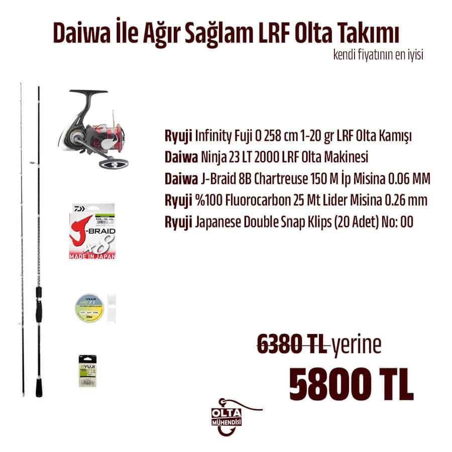 Daiwa İle Ağır Sağlam LRF Olta Takımı