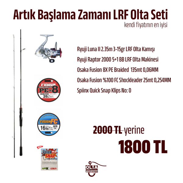 Artık Başlama Vakti LRF Olta Takımı