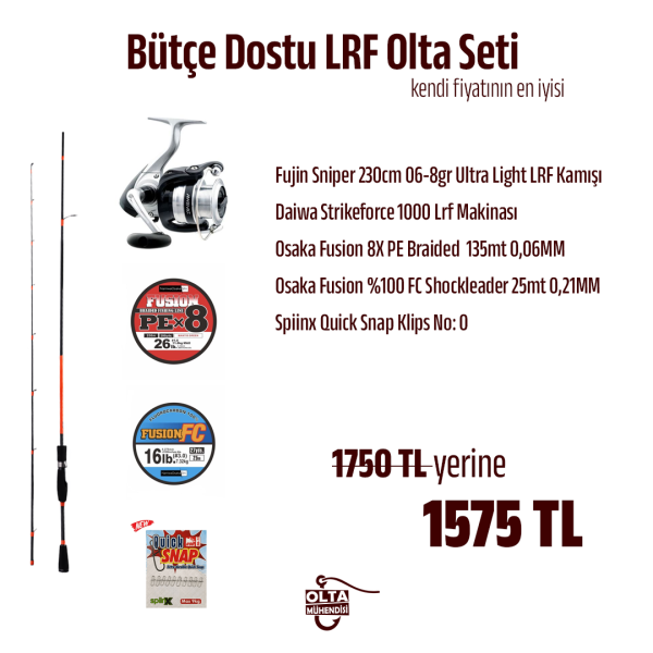 Bütçe Dostu LRF Olta Seti