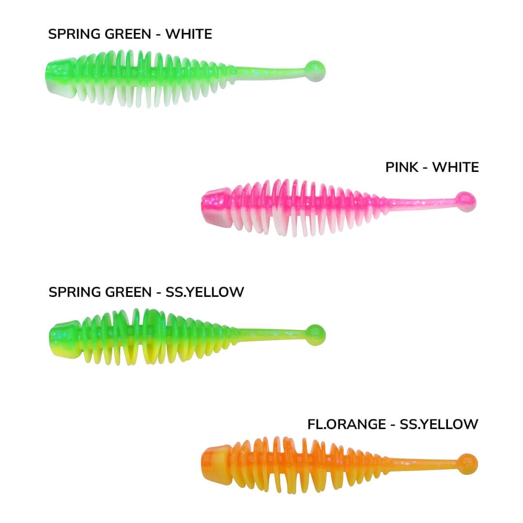 Berkley Powerbait Naiad 3 Cm Sarımsak Kokulu Silikon Yem