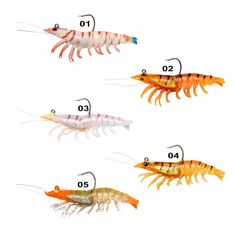 Ryuji Real Shrimp 7.6 Cm 12 Gr Silikon Karides Yem