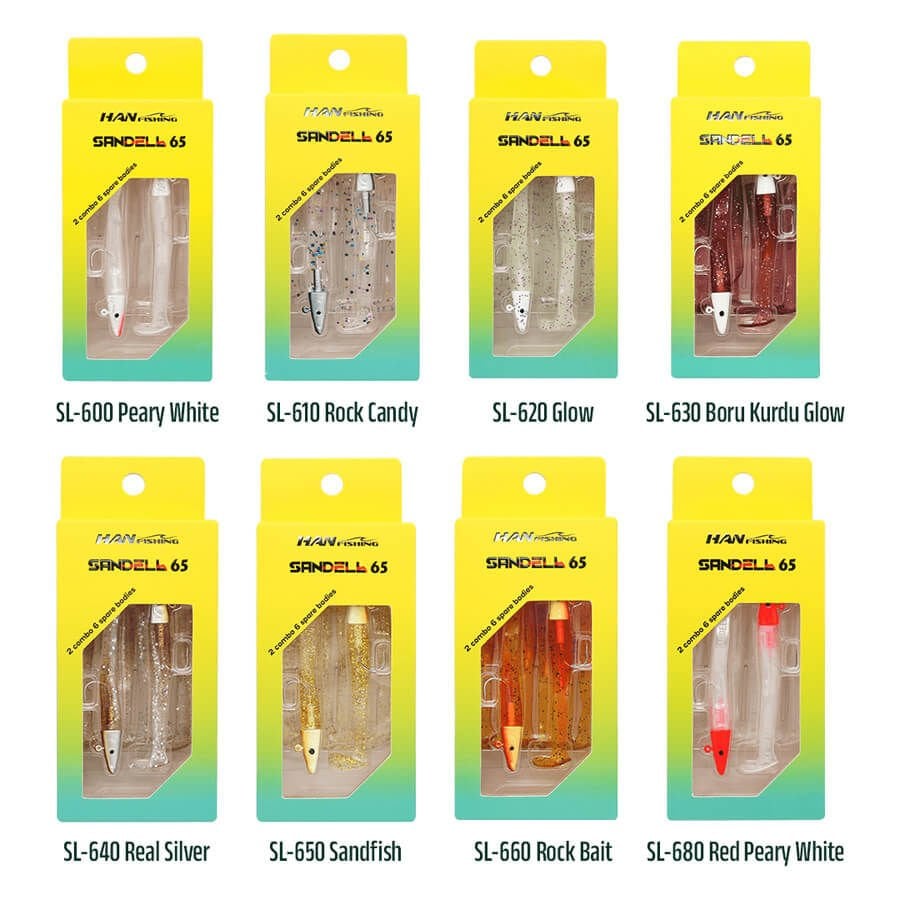 Hanfish Sandeel 6.5 Cm 3.2 Gr Silikon Yem