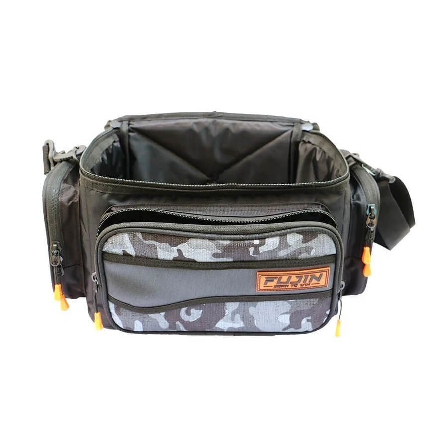 Fujin Black Camo Helper Bag - Balıkçı Çantası