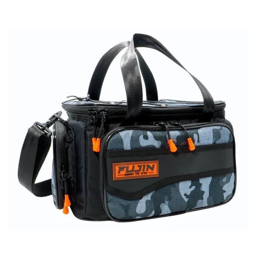 Fujin Black Camo Helper Bag - Balıkçı Çantası
