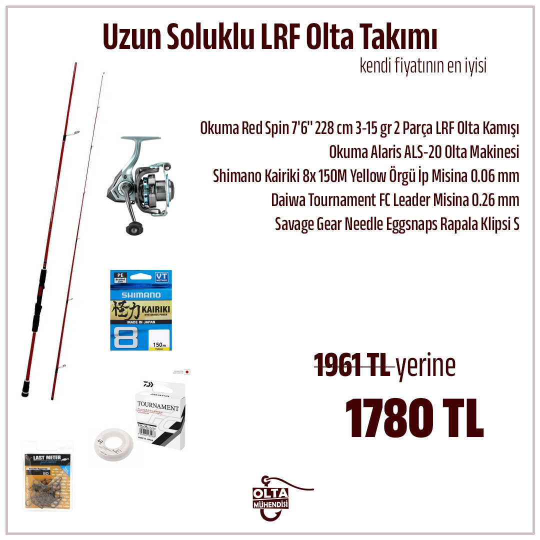 Uzun Soluklu LRF Olta Takımı