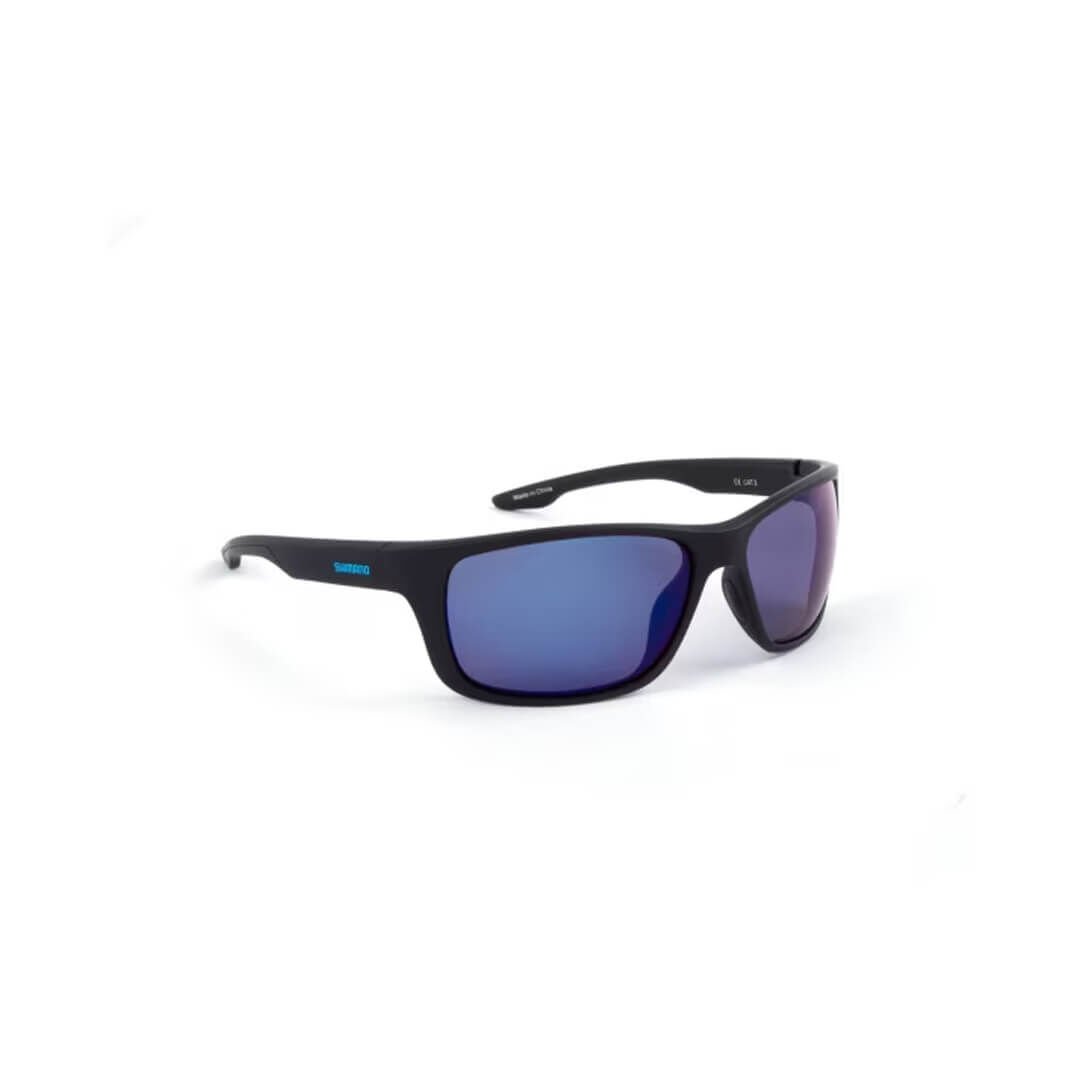 Shimano Antares Matte Black & Blue Mirror Güneş Gözlüğü