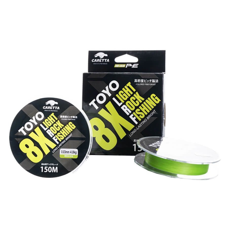 Caretta Toyo x8 150 Mt Yeşil İp Misina