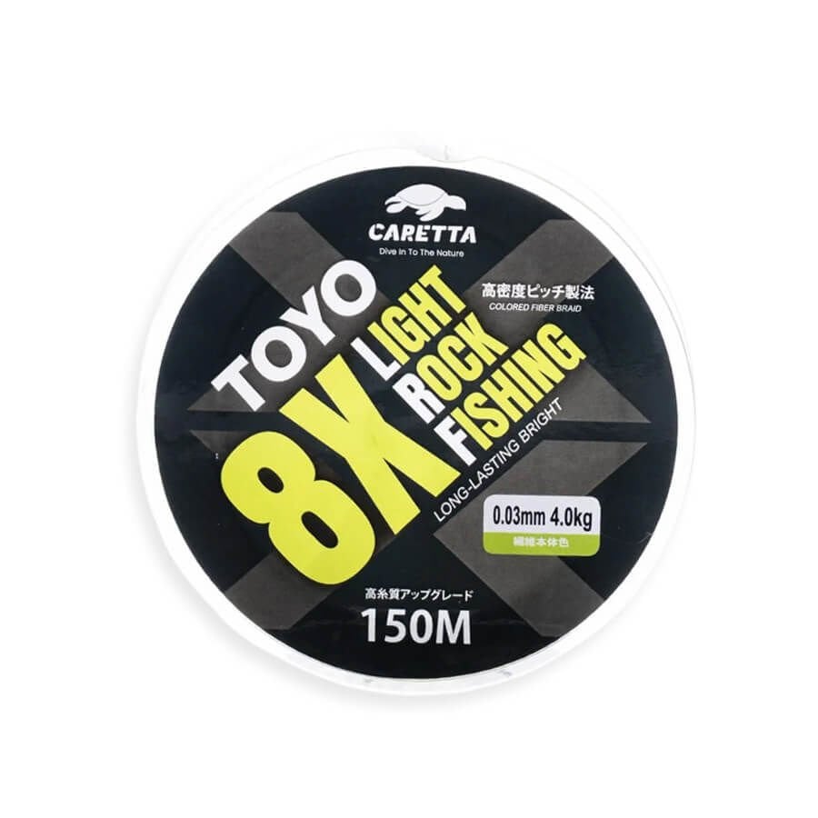 Caretta Toyo x8 150 Mt Yeşil İp Misina