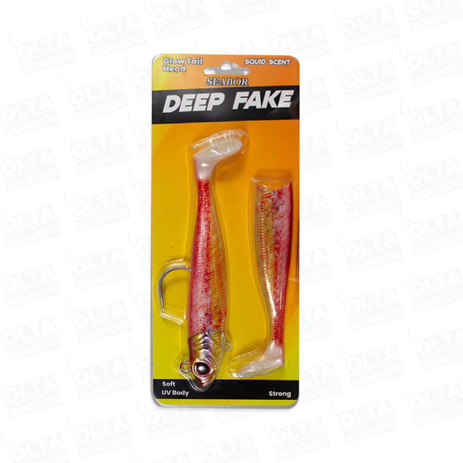Seabor Deep Fake 200 Gr Silikon Yem White UV