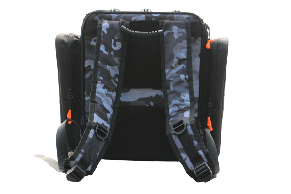 Fujin Black Camo Back Pack - Balıkçı Sırt Çantası