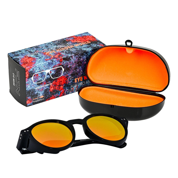 Fujin Venom Polarize Güneş Gözlüğü C138 Orange Shiny Black