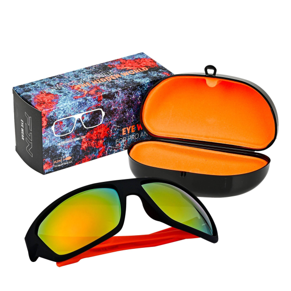 Fujin Pro Angler Polarize Güneş Gözlüğü C138 Orange Shiny Black