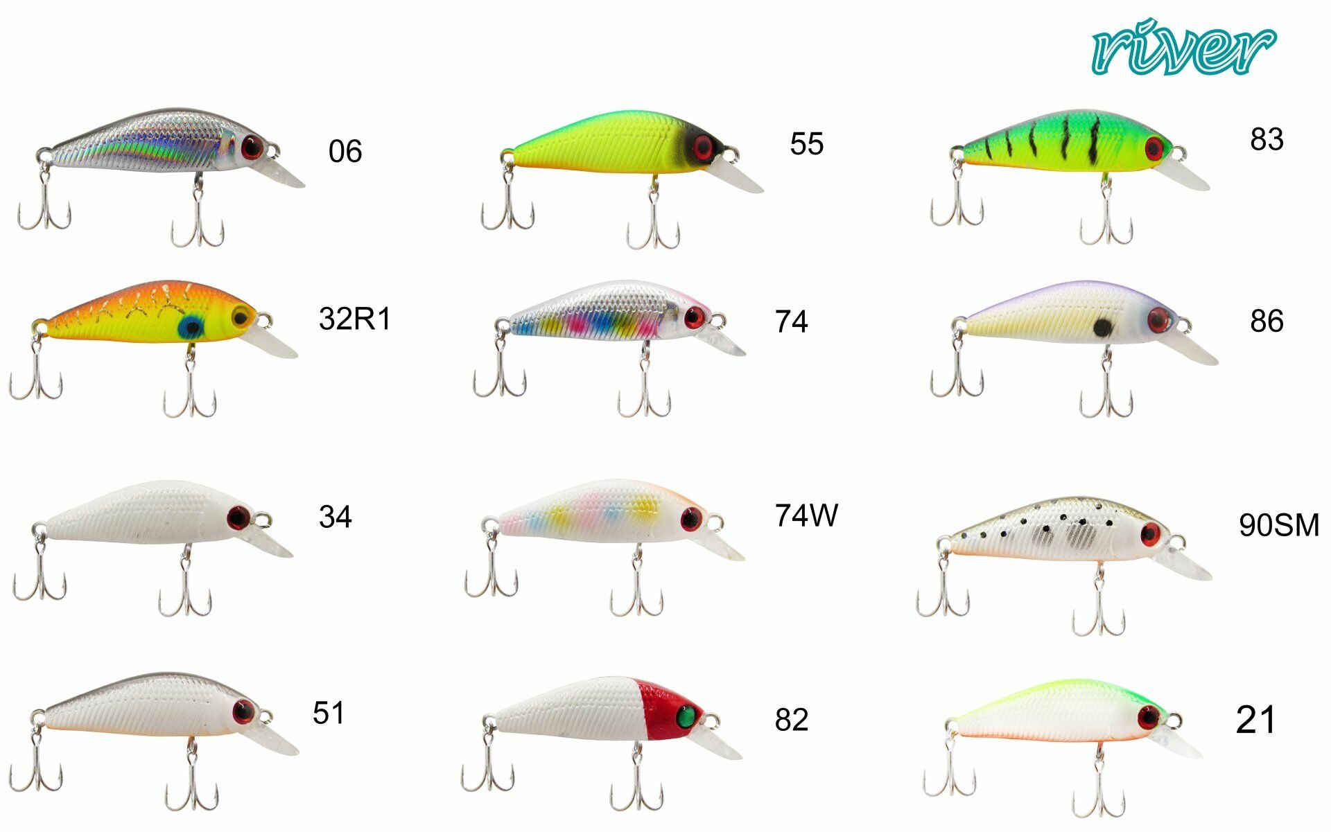 River Little Jack 35F 3.5 cm 2.3 gr Maket Yem