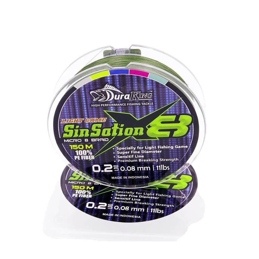 Duraking Sinsation 8X 150mt İp Misina FG FLOU YEŞİL