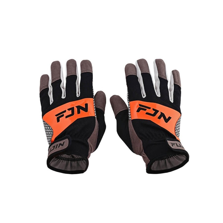 Fujin Pro Angler Trolling Gloves Black Balıkçı Eldiveni