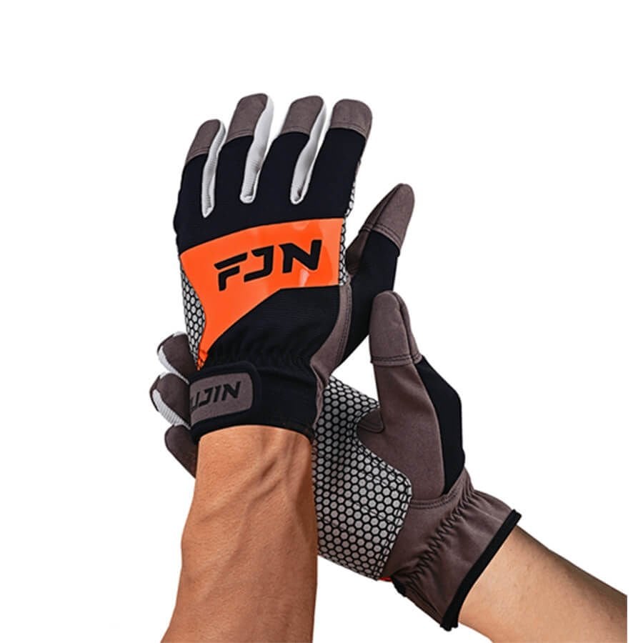 Fujin Pro Angler Trolling Gloves Black Balıkçı Eldiveni
