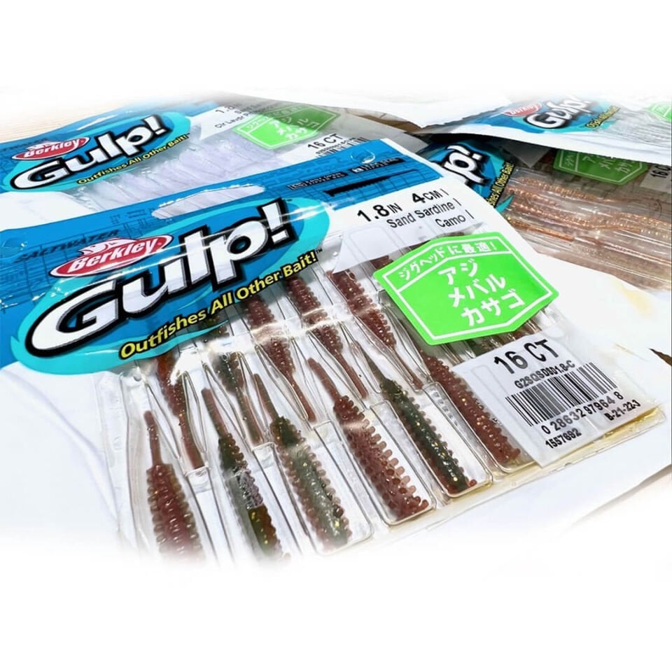 Berkley Gulp Saltwater Sand Sardine 4 Cm Lrf Silikon Yem