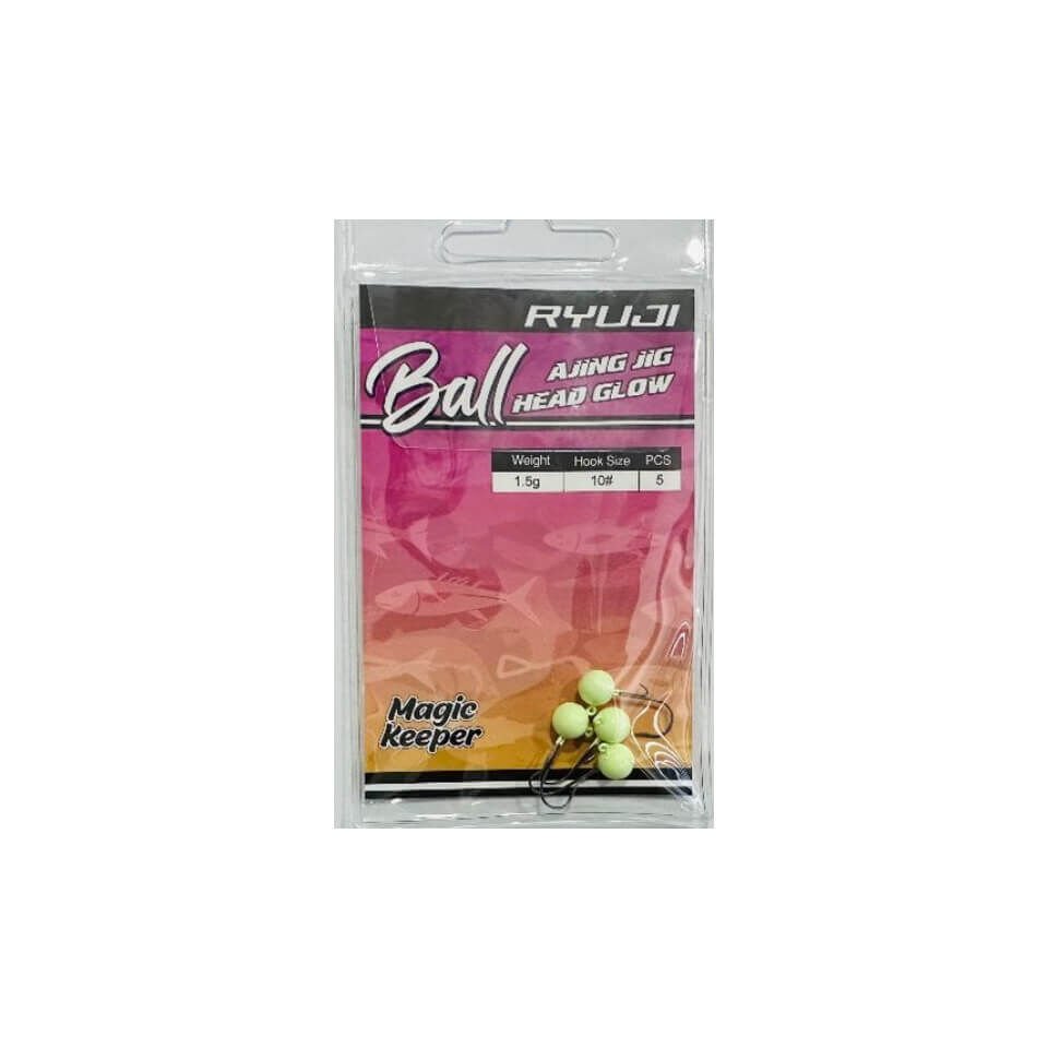 Ryuji Ball Ajing Glow Jighead
