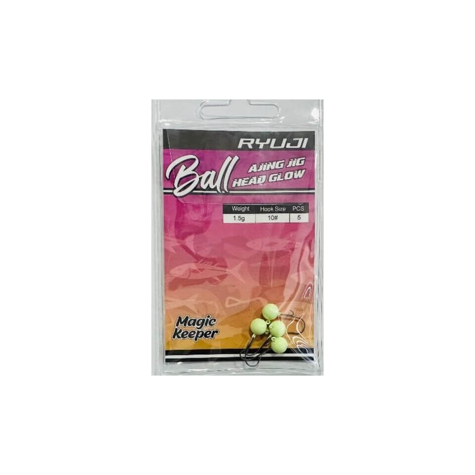 Ryuji Ball Ajing Glow Jighead