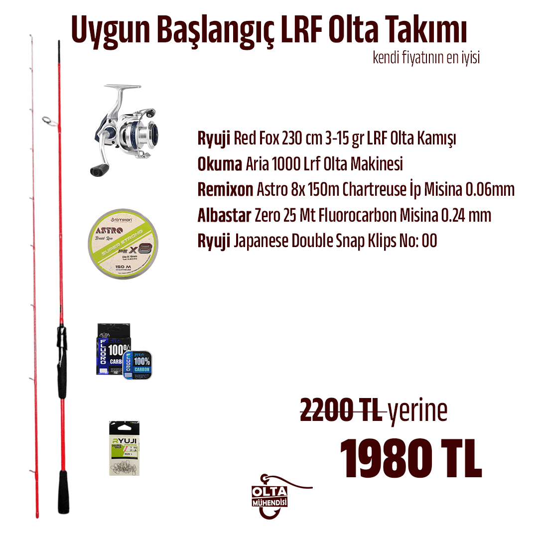 Uygun Başlangıç LRF Olta Takımı