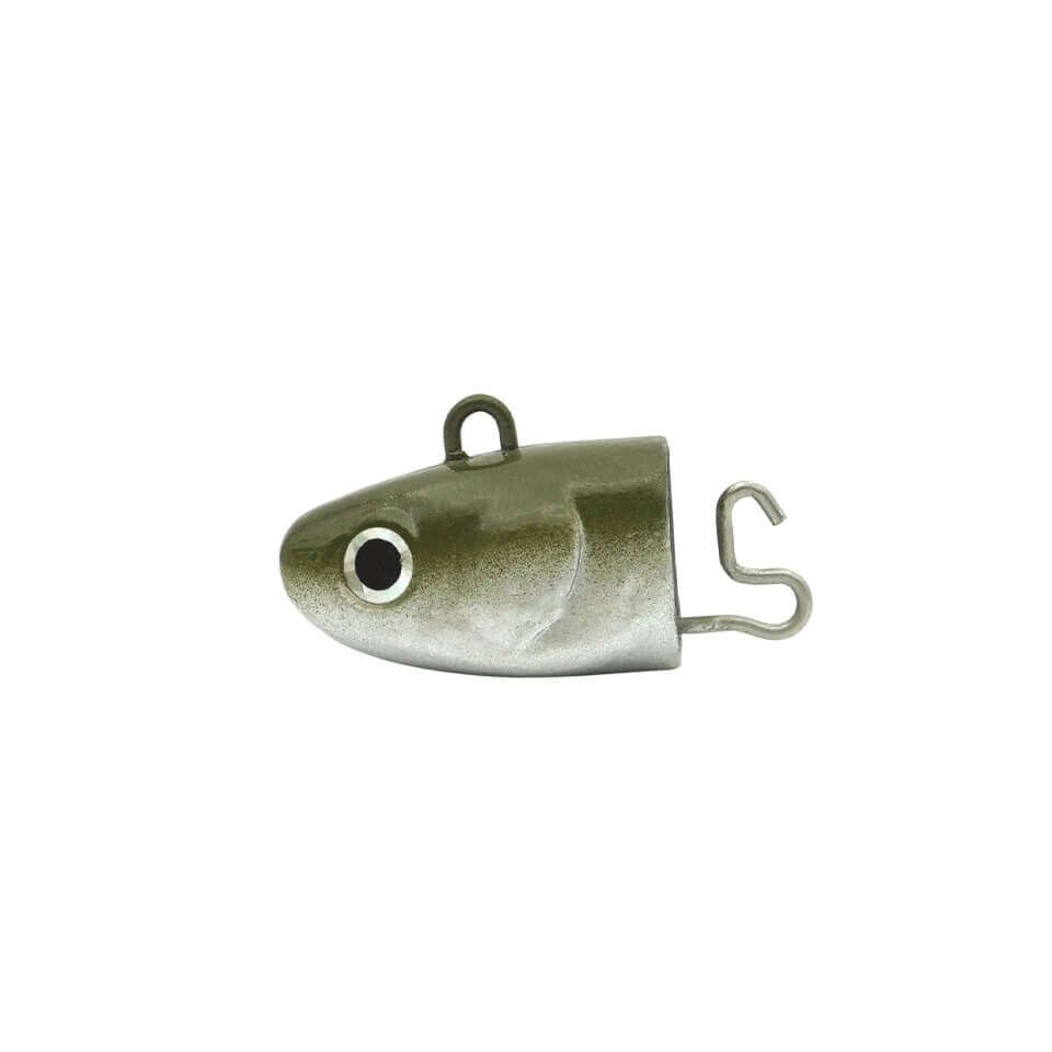 Fiiish Black Minnow BM200/6 BM1350 Extra Deep 240 Gr Jighead - Kaki