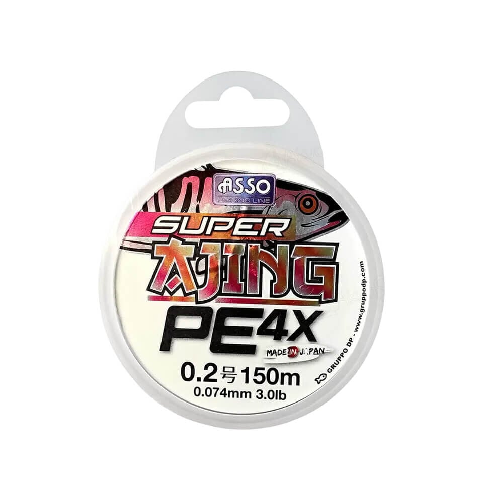 Asso Super Ajing PE 4x 150 Mt İp Misina