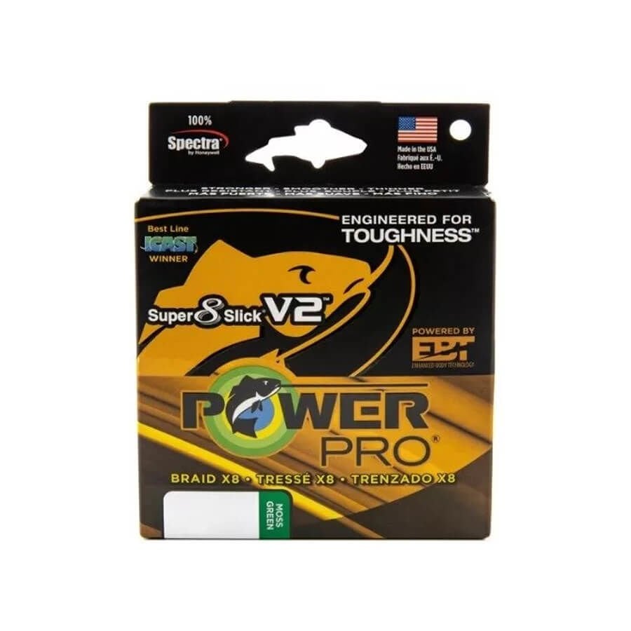 Power Pro Super Slick V2 Moss Green 8x 270 mt Örgü İp Misina