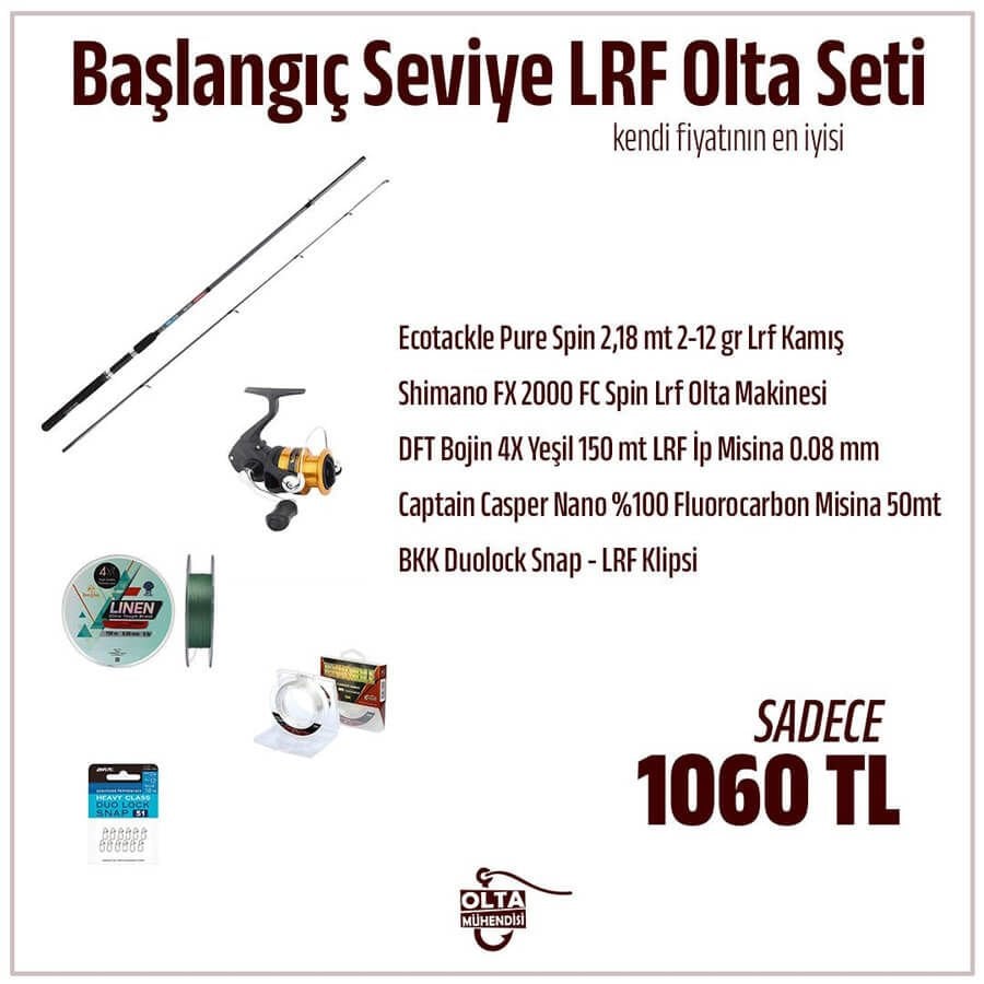 Başlangıç Seviye LRF Olta Seti