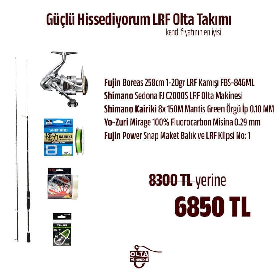 Güçlü Hissediyorum LRF Olta Takımı