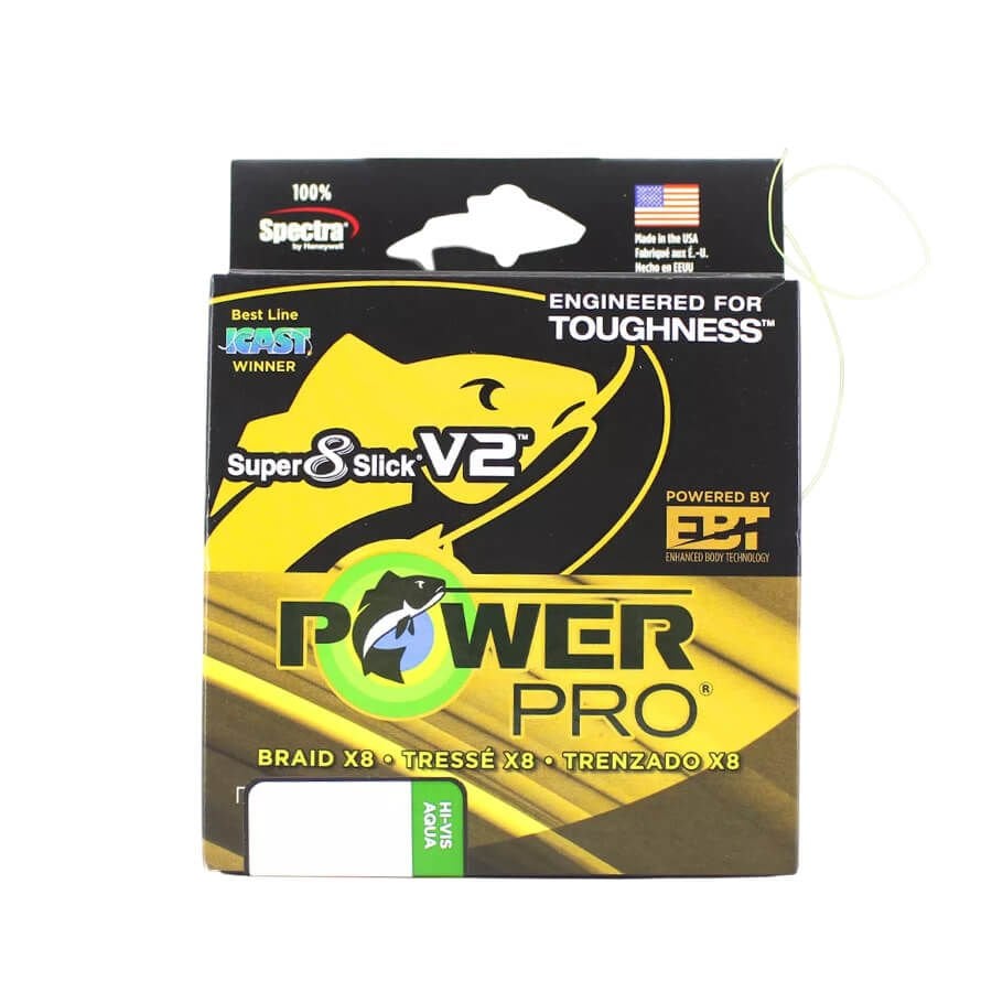 Power Pro Super Slick V2 Aqua Green 8x 270 mt Örgü İp Misina