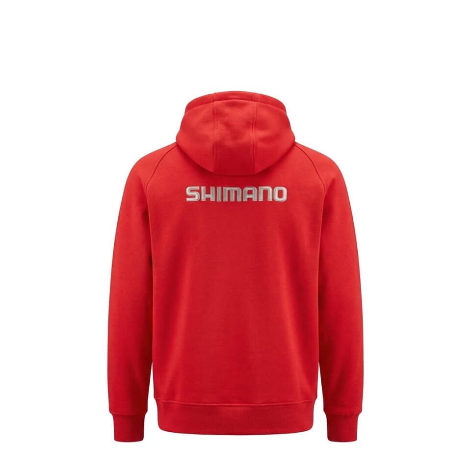 Shimano Hoodie Kapüşonlu Sweatshirt Red