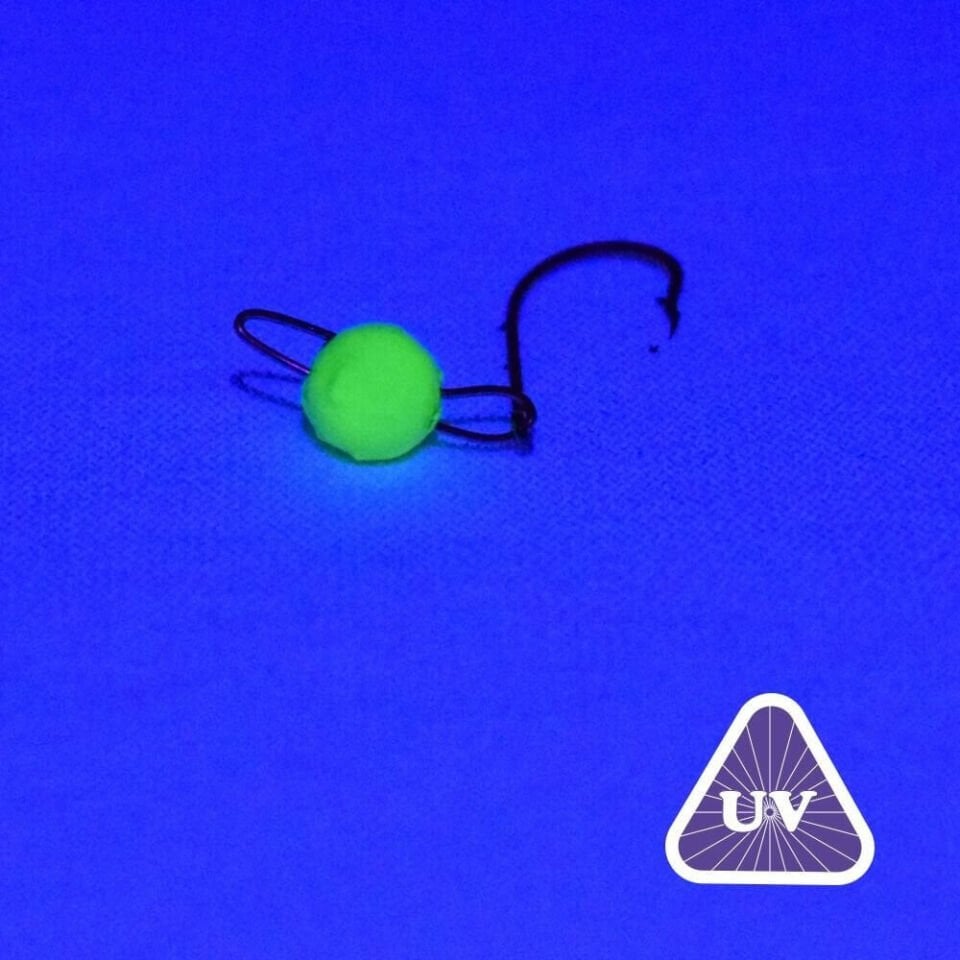 Spiinx Cannon Ball UV Sarı Jighead