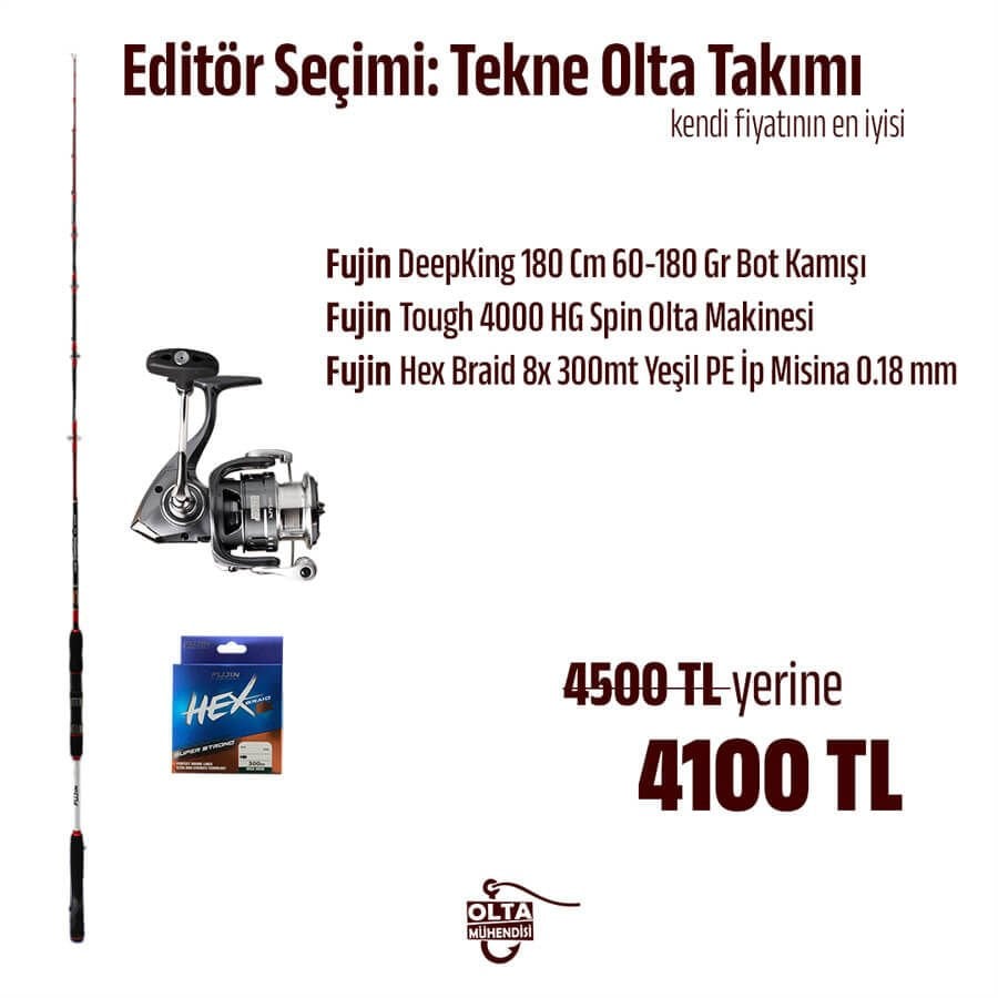Editör Seçimi: Tekne Olta Takımı