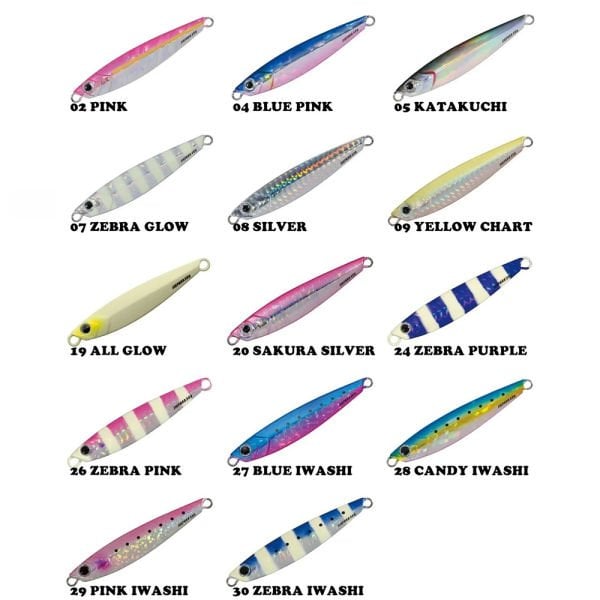 Major Craft Jigpara Short 20gr JPS-20 Jig Yemi