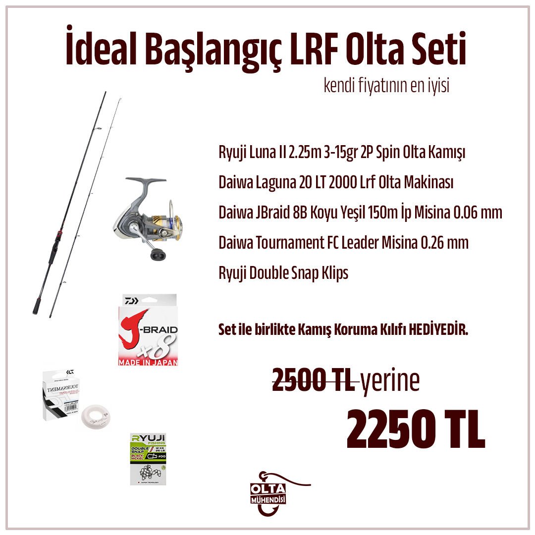 İdeal Başlangıç LRF Olta Seti